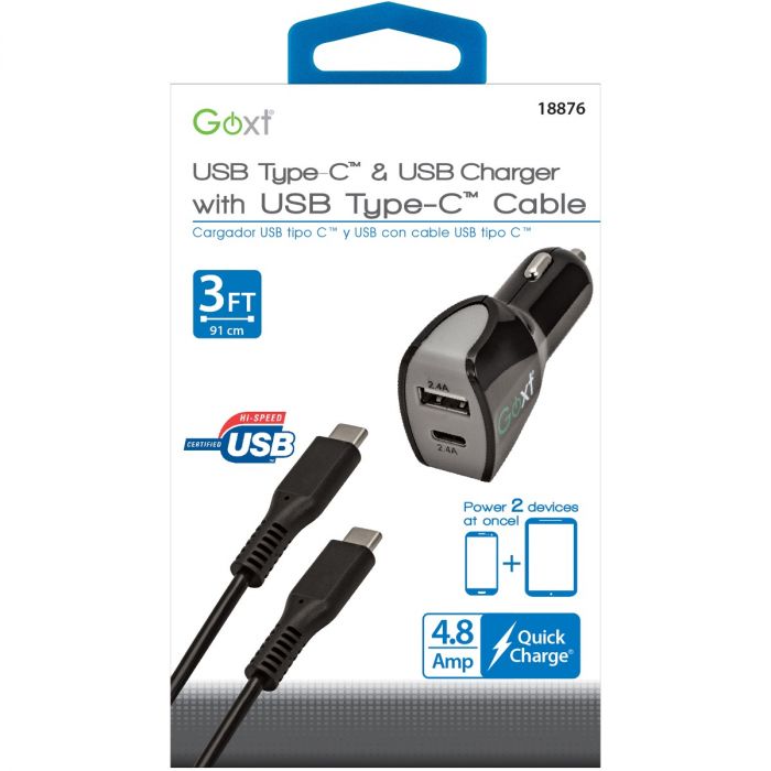 Usb Type-C and USB charger with c cable