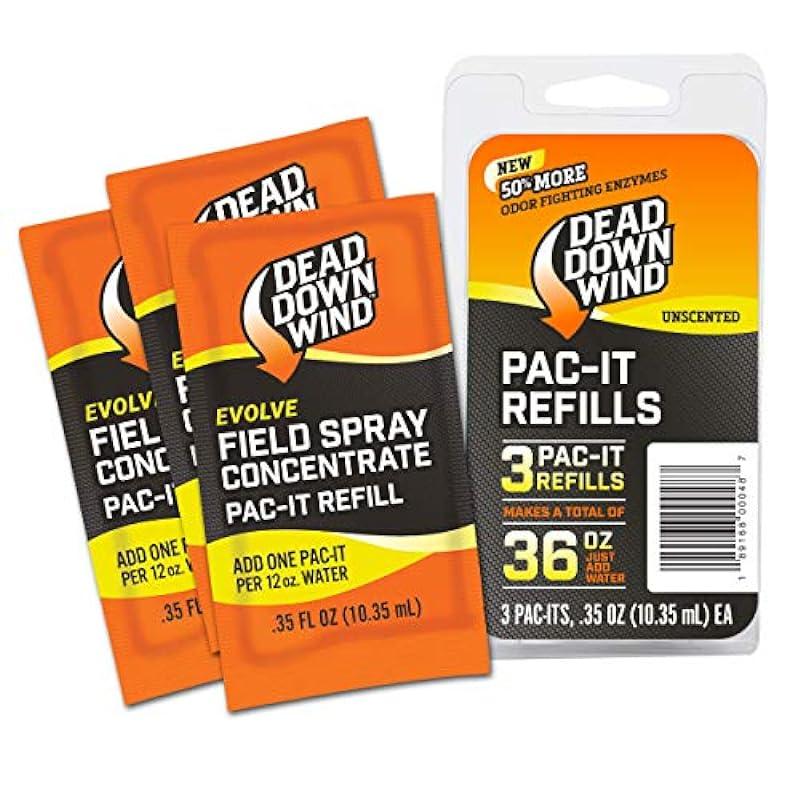 Dead Down Wind Evolve Field Spray Concentrate, 3 Pac-It Refills