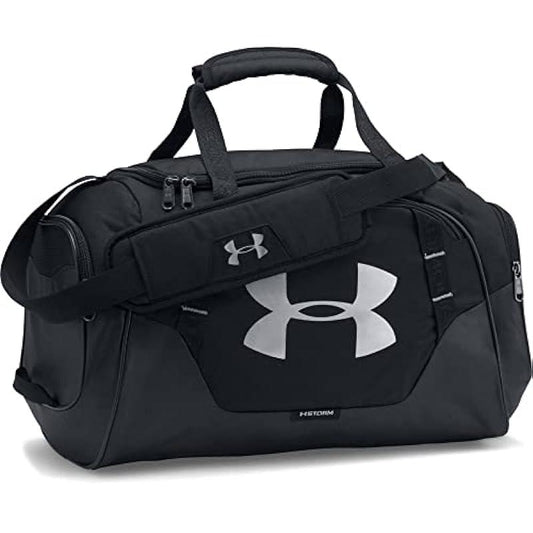 Under Armour Undeniable Duffle 3.0 Gym Bag , Black (001)/Silver , Large