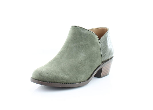 Vionic MARISSA3008.5W Marissa Olive Suede Croc 8.5W