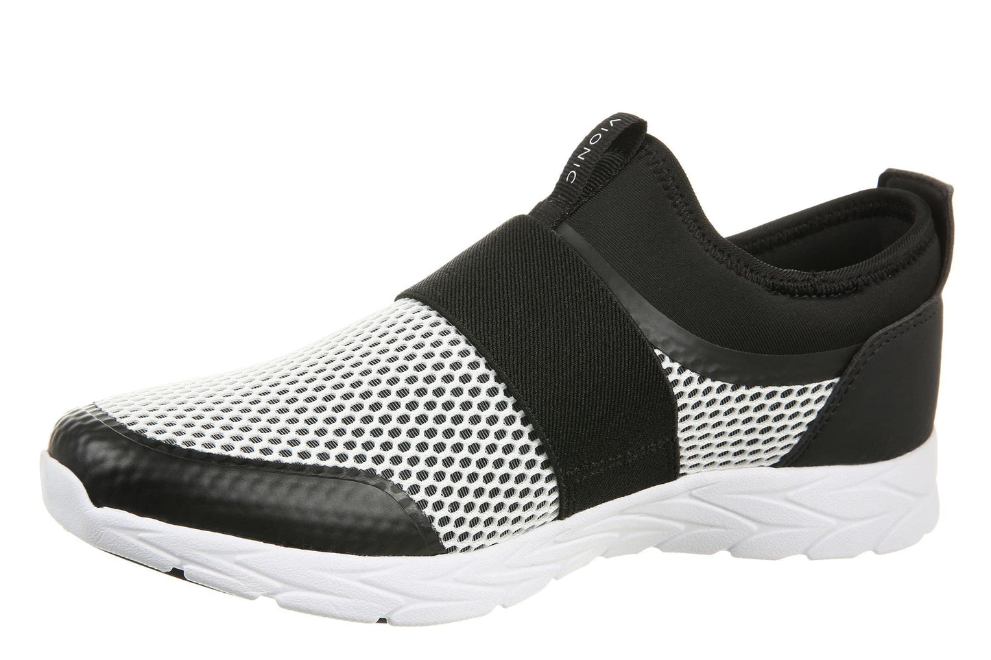 Vionic Camrie Women's Slip On Athletic Shoes Black Mesh