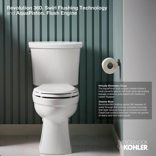 Kohler 32809-0 KELSTON Revolution 360 Elongated Bowl, White