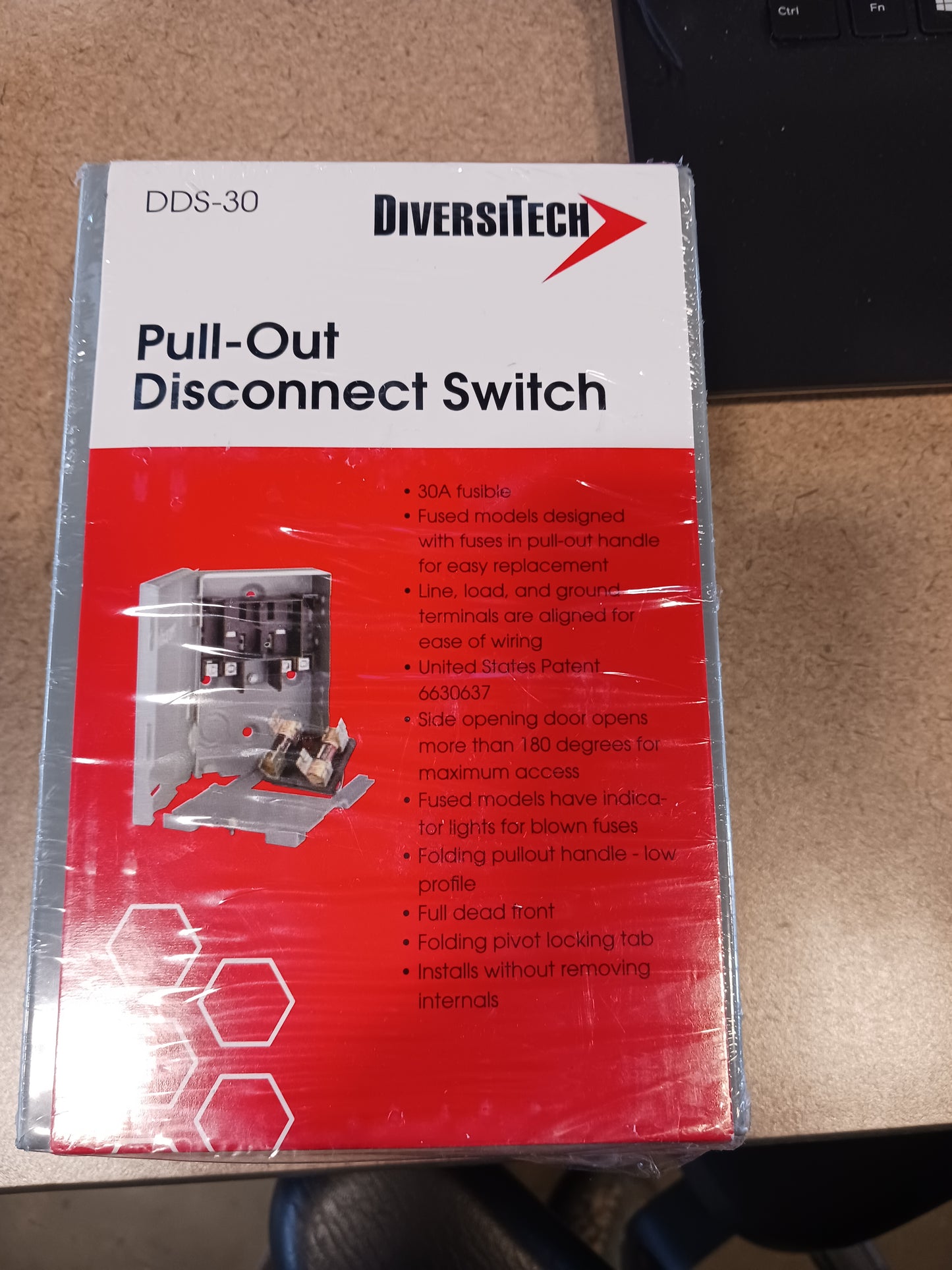 iPower Distributor L&G Ideal-Air 728162 Electrical Disconnect Box 30 Amp Fuseable