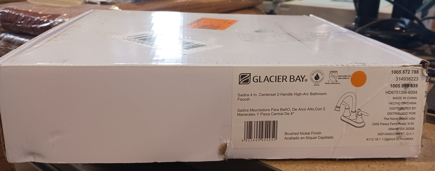Glacier Bay Glacider Bay Sadira Bathroom Faucet - Brushed Nickel