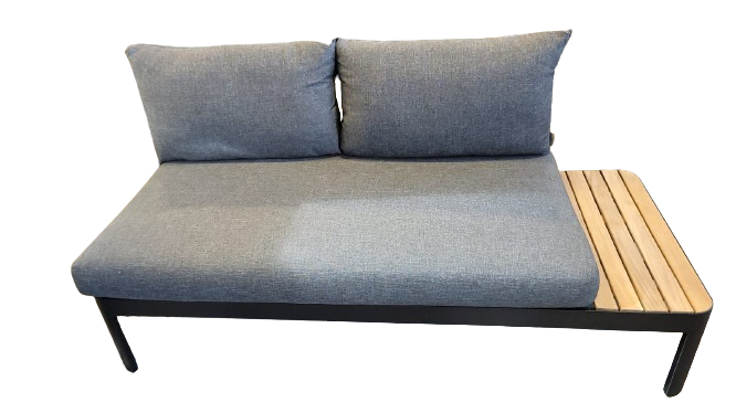 PORTALS DARK 2-SEAT SOFA