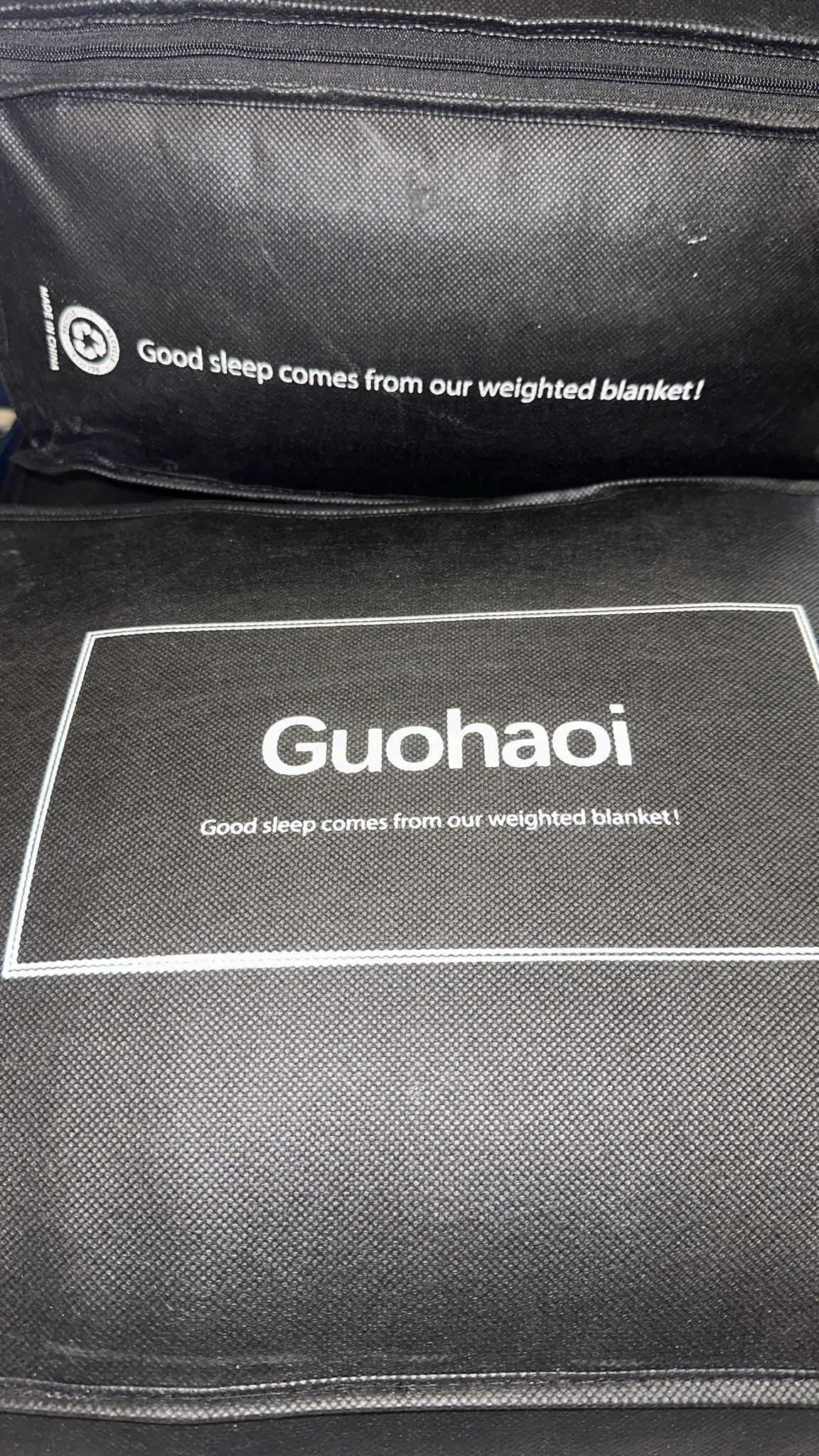 Guohaoi handmade knitted weighted blanket (48X 72)