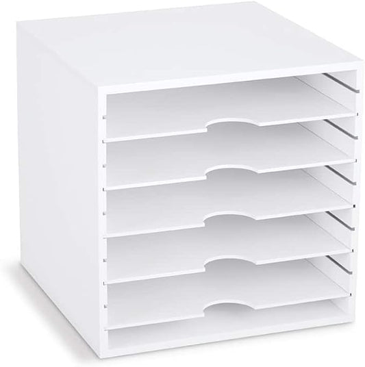 16" White Modular 5-Panel Cube by Simply Tidy®