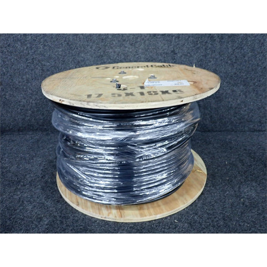 Buried Communication Cable- 800' Spool- 22/6pr- Str- Black. 2095161 General Cable