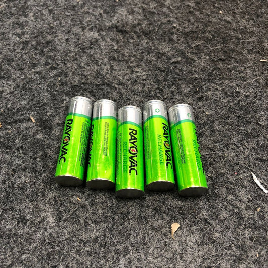 Lot Of 5 Rechargeable Aaa Battery