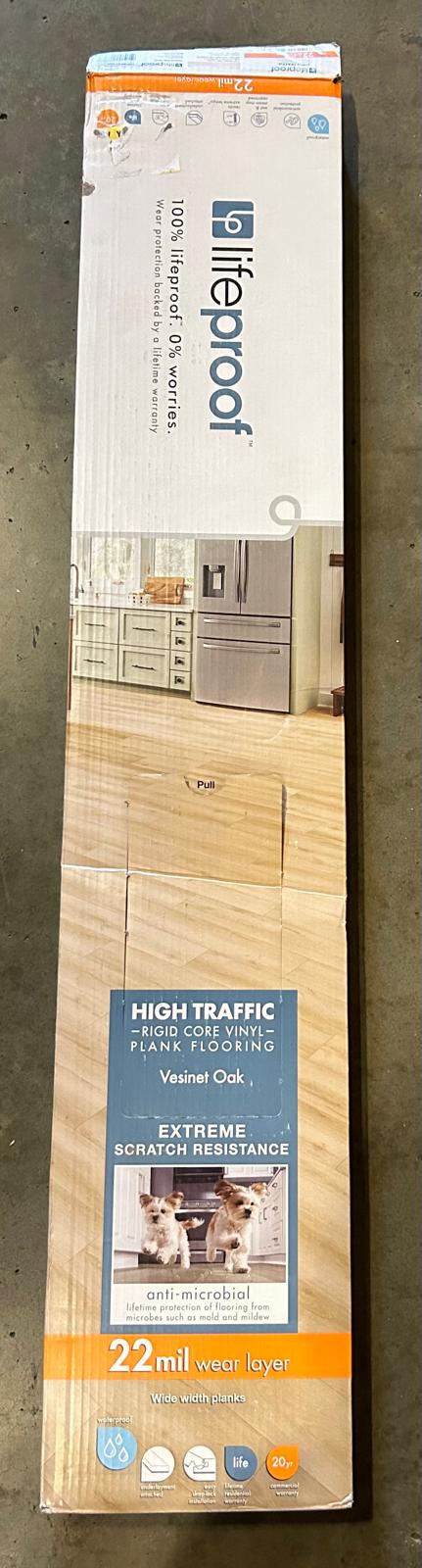 Vesinet Oak 22 mil x 8.7 in. W x 48 in. L Click Lock Waterproof Luxury Vinyl Plank Flooring (20.1 sq. ft./case)