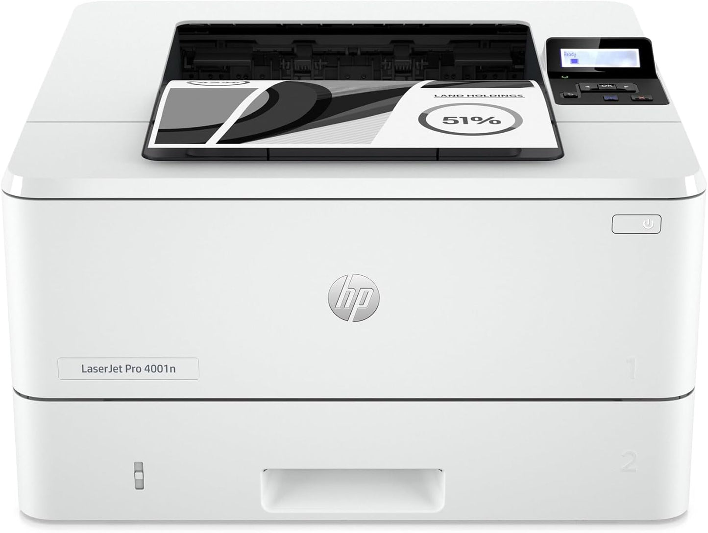 HP LaserJet Pro 4001n Monochrome Network Printer