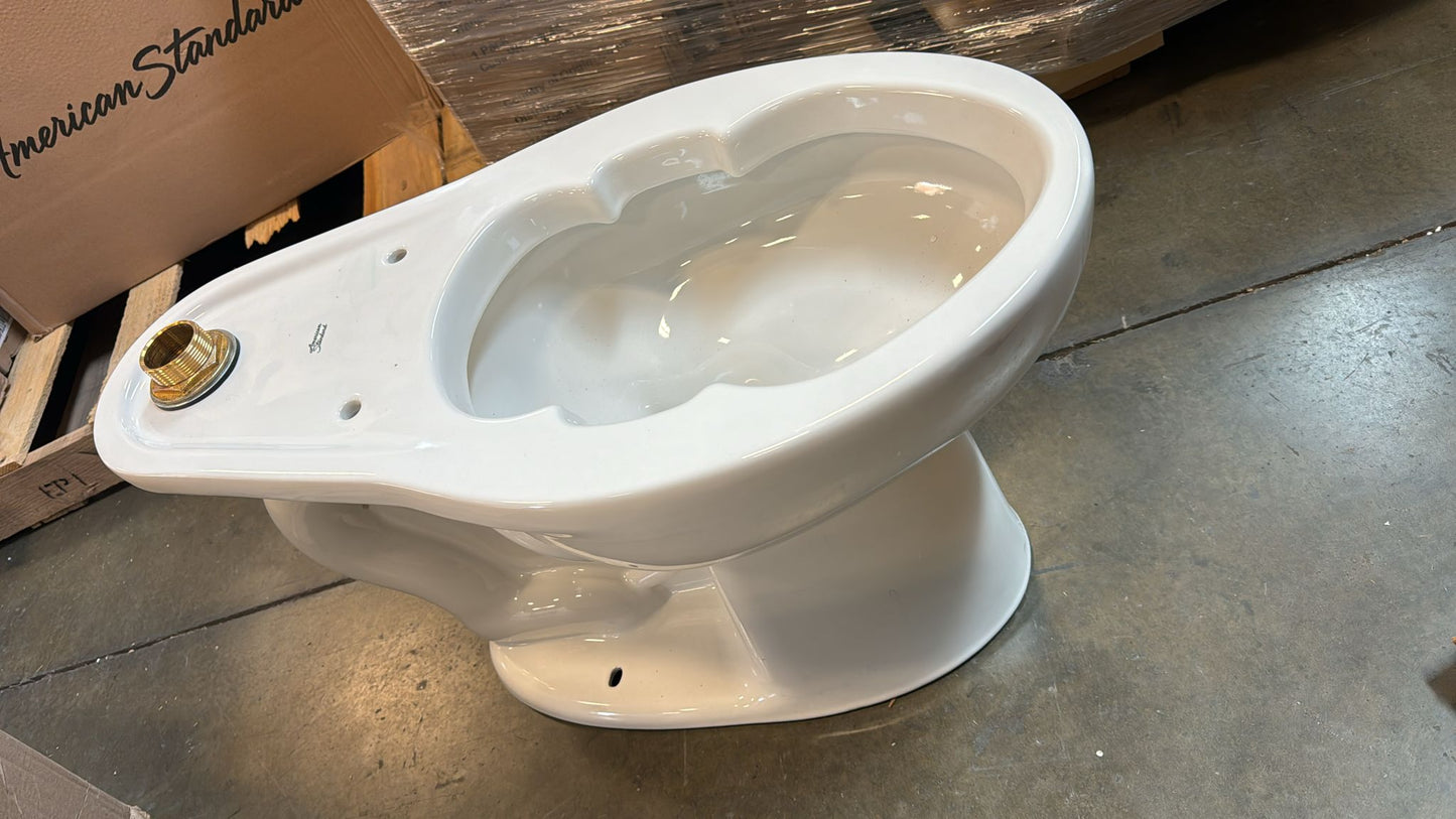 Bedpan Holding Toilet Bowl: American Std Madera(TM) FloWise(R), 1.1/1.28/1.6 Gallons per Flush