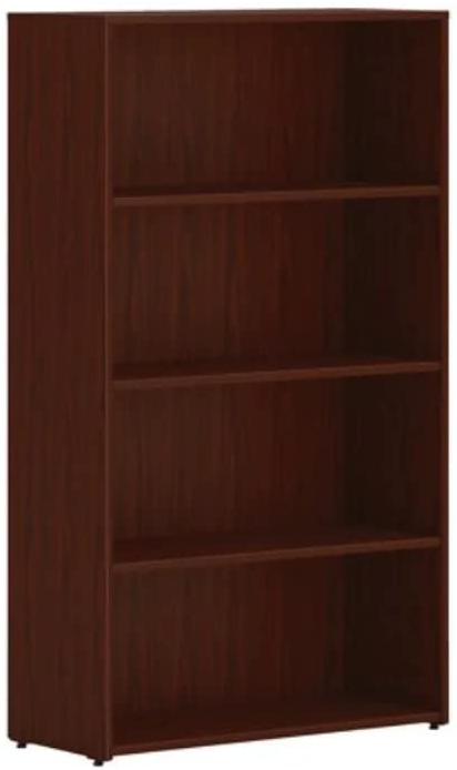 HON MOD Laminate Bookcase LTM1 Traditional Mahogany 30" W x 13" D x 53" H