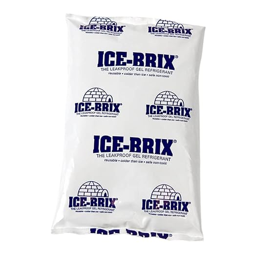 Polar Tech IB 8 CE-BRIX & XTREME BRIX Cold Packs 8 oz, 6-1/2" x 4" x 3/4" (Case of 36)