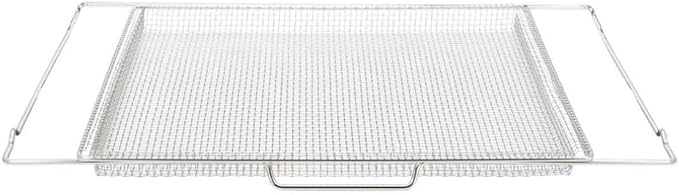 Frigidaire AIRFRYTRAY Ready Cook Oven Insert, Silver Basket: 18.4” x 15.3” x 0.8”, Rack: 24.1” x 15.3”, 15.2 ounces