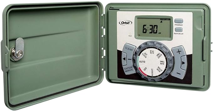 Orbit 57900 12-Station Outdoor Swing Panel Sprinkler System Timer