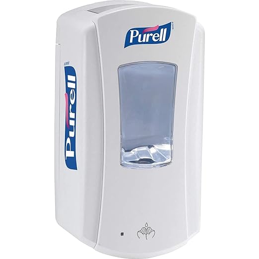 PURELL LTX-12 Touch-Free Hand Sanitizer Dispenser, White, for PURELL LTX-12 1200 mL Hand Sanitizer Refills (Pack of 1) - 1920-01