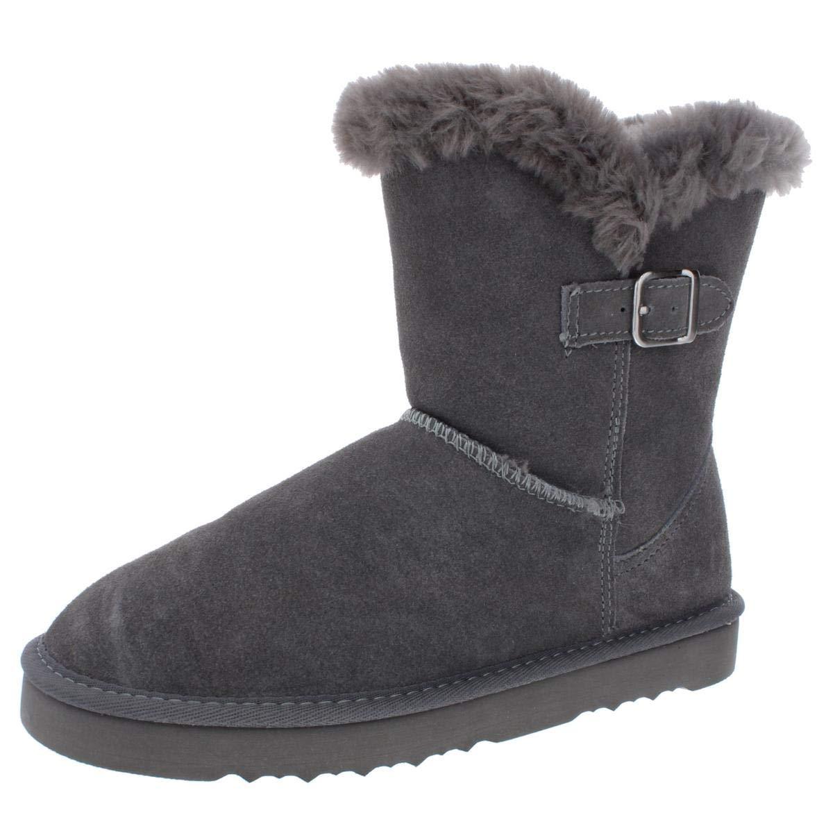 Style & Co Women's Tiny 2 Winter Booties Grey Size 6 M