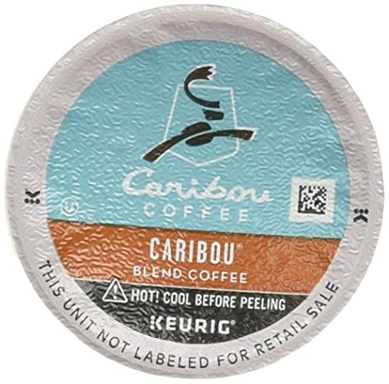 Caribou Blend Coffee Keurig K-Cup Pods, Medium Roast, 96/Carton (10307)