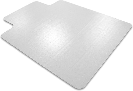 Floortex® Cleartex® Enhanced Polymer Lipped Chair Mat for Carpets up to 3/8" - 48" x 60"