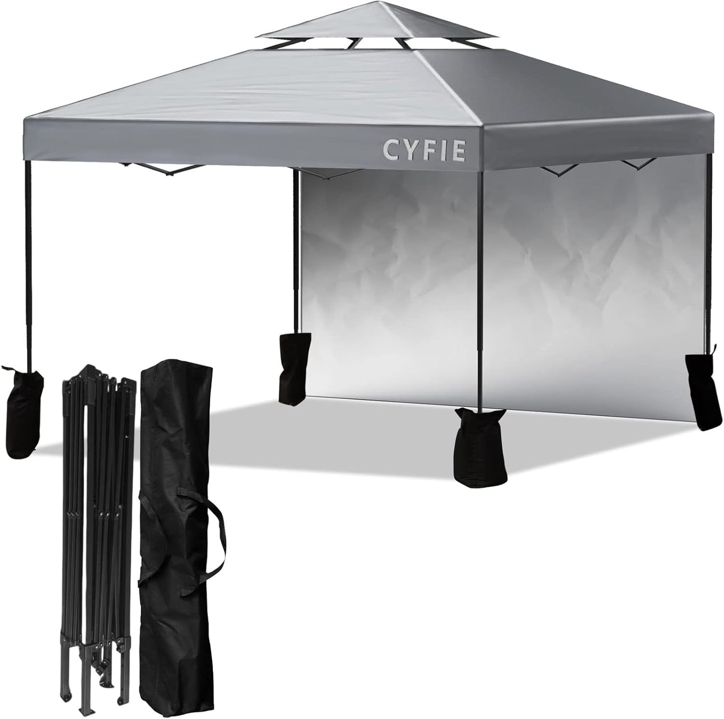 10x10 Pop up Canopy, CYFIE Instant Commercial Canopy Tent