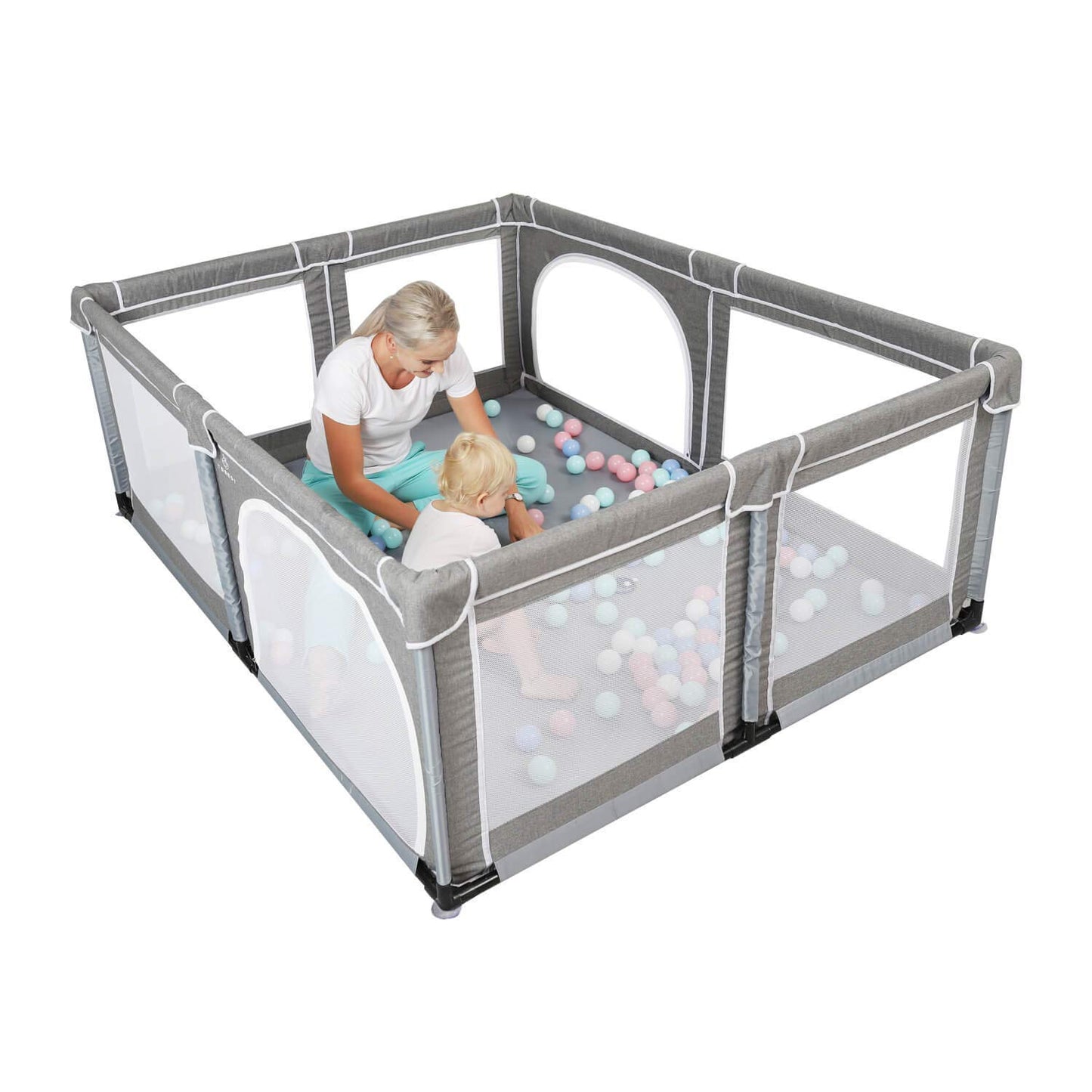 YOBEST Baby Playpen, Extra Large Play Pens for Toddlers