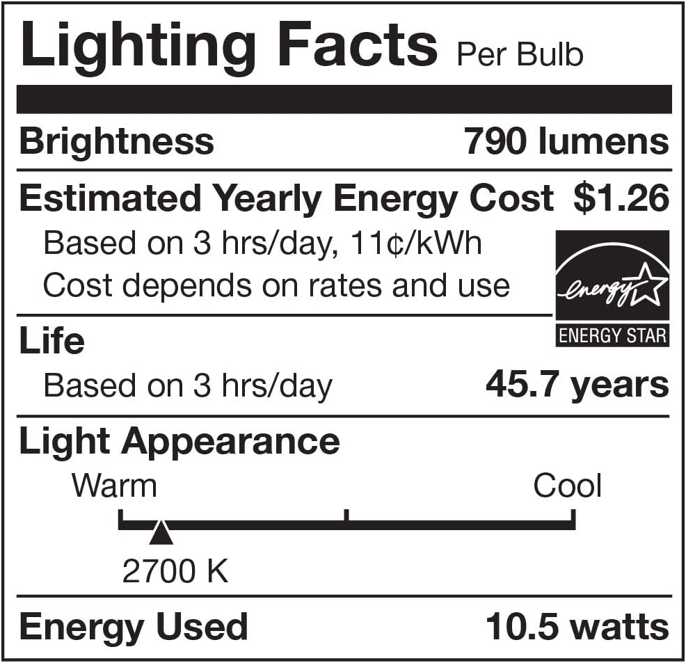 CREE TRDL4-0782700FH50-12DE26-1-11 4" retrofit Downlight 75W Equivalent LED Light Bulb, Soft White