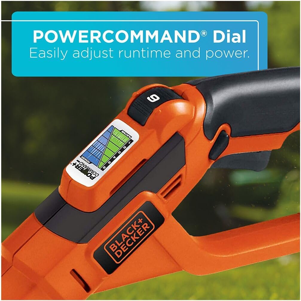 BLACK+DECKER 40V MAX* 13 in. 2in1 Cordless String Trimmer/Edger with POWERCOMMAND Kit (LST136)