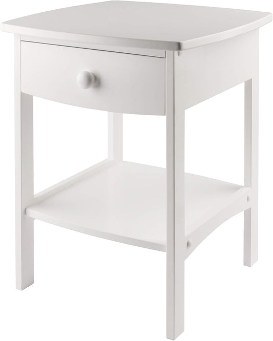 Winsome Wood Claire Accent Table, White