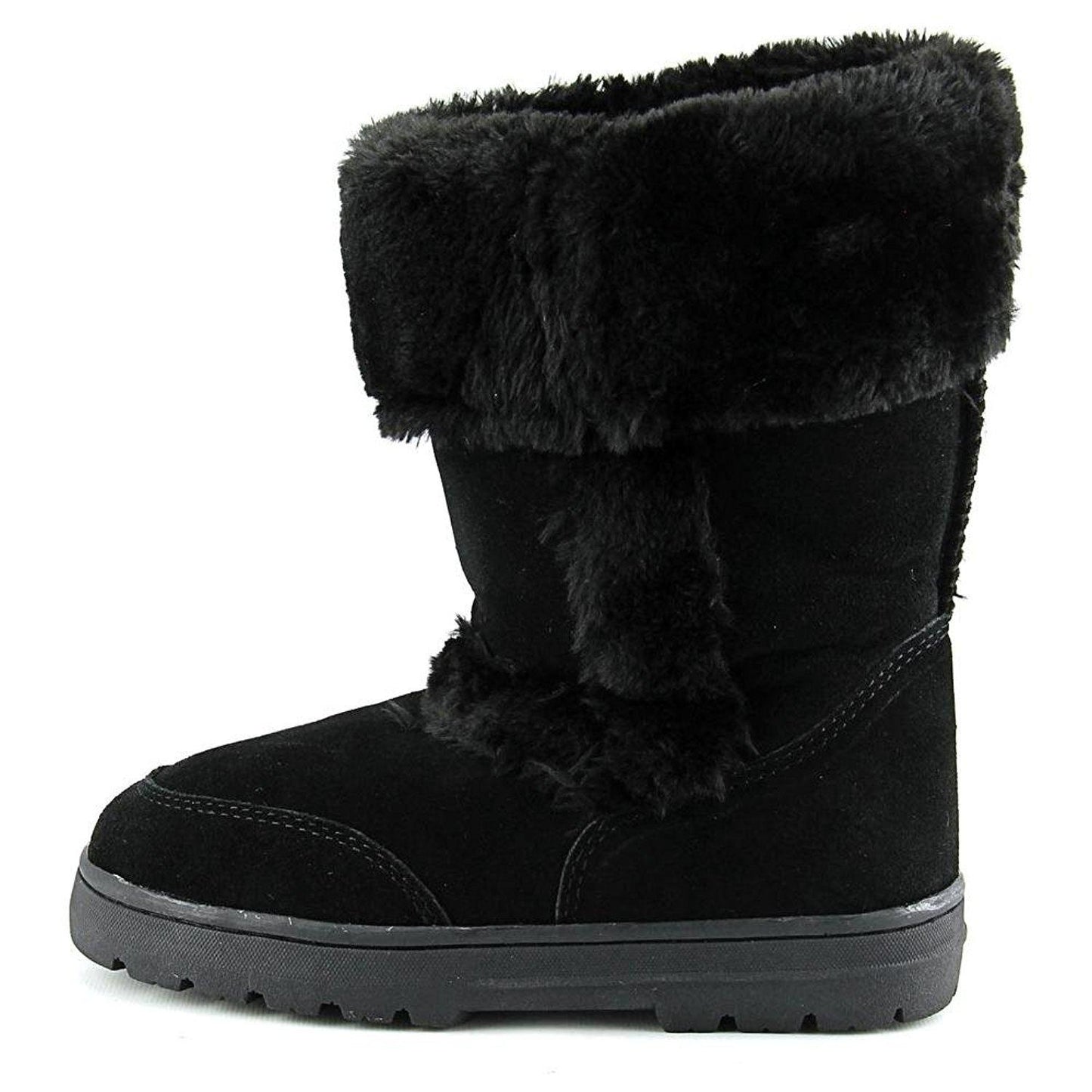 Style & Co. Womens Witty Closed Toe Mid-Calf Cold Weather Boots Black 5M