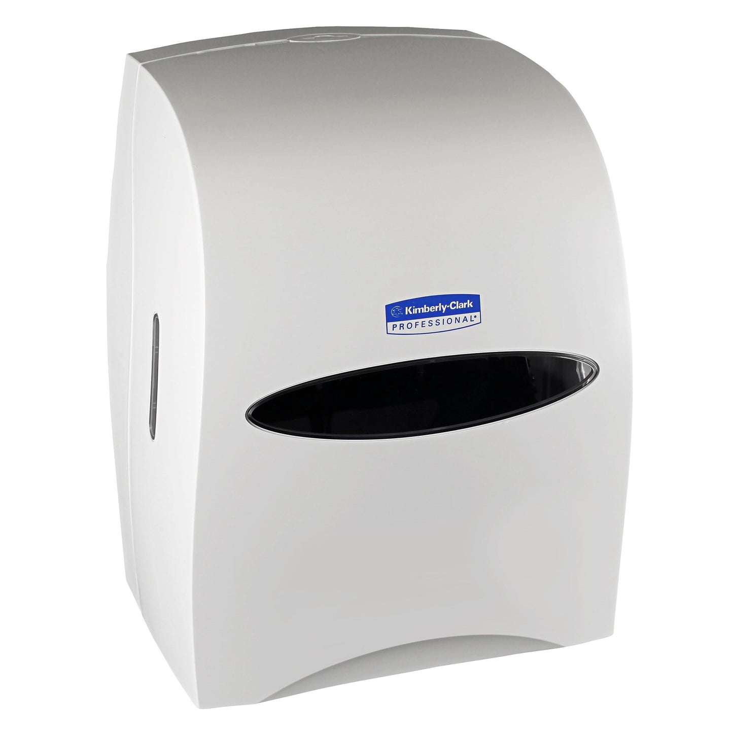 Kimberly-Clark Sanitouch Hard Roll Paper Towel Dispenser (09991), Hands-Free Pull Dispensing, White 12.63" x 16.13" x 10.2"