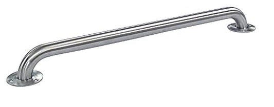 Kingston Brass GB1242ES Designer Trimscape Exposed Flange ADA 42-Inch Grab Bar with 1.5-Inch Outer Diameter, Stainless Steel