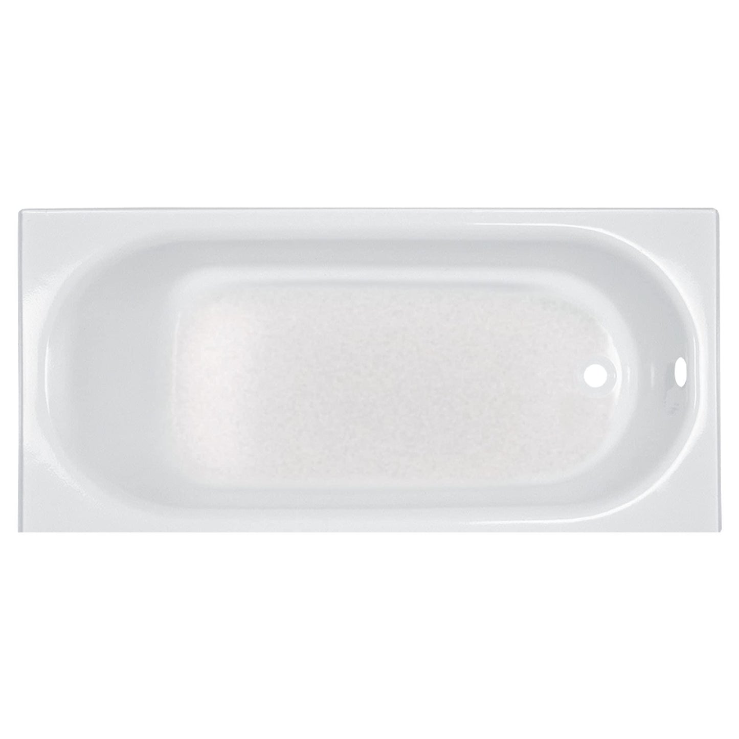 American Standard 2391202.020 Princeton 60x30-inch Apron-Front Bathtub Right Hand Drain in White with Deep Soak Drain in White (WITH DETAILS)