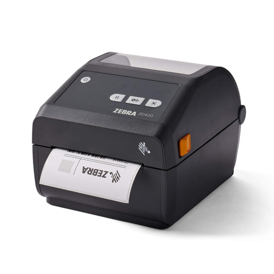 ZEBRA ZD420d Direct Thermal Desktop Printer 203 dpi Print Width 4 in USB ZD42042-D01000EZ