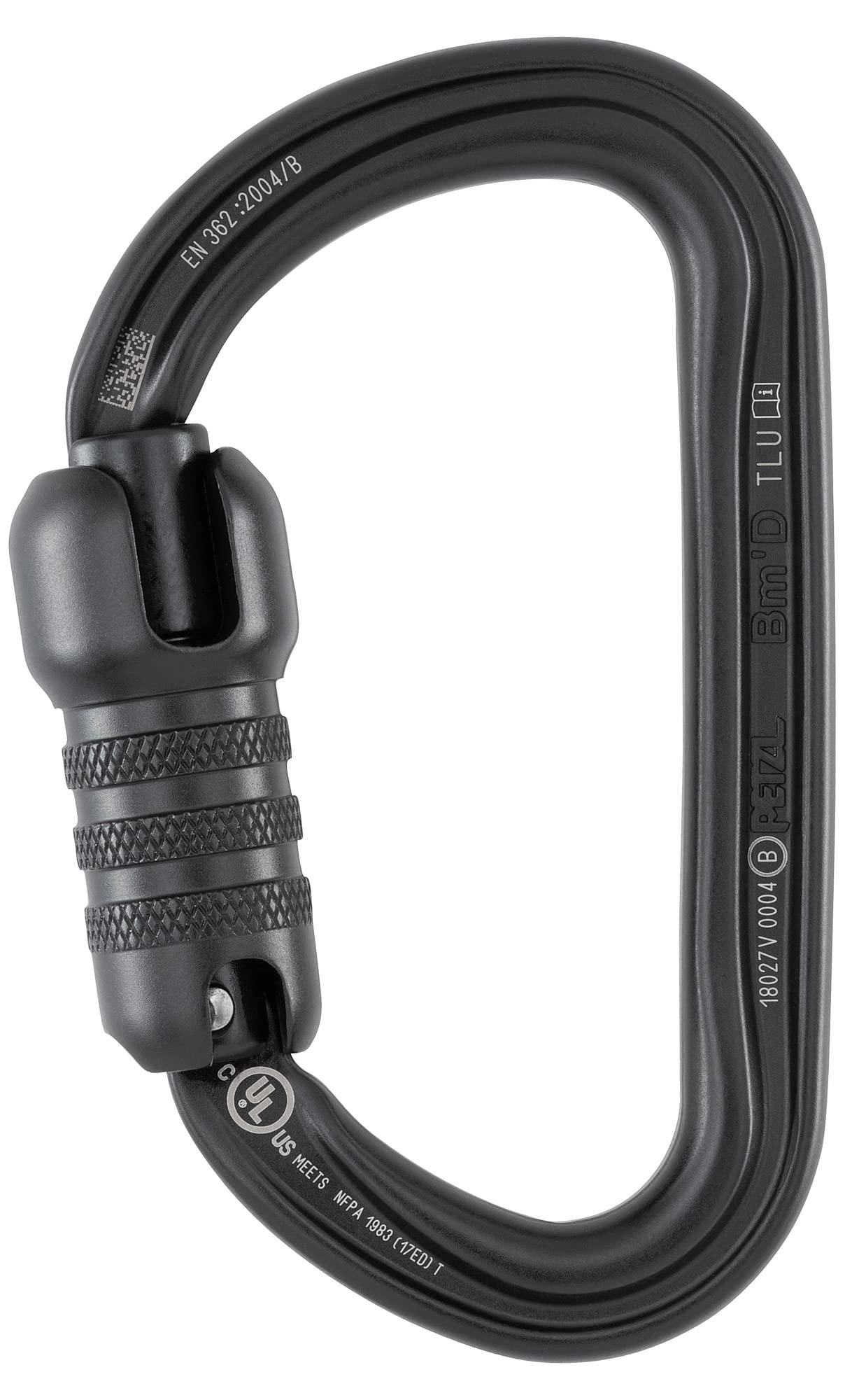 Petzl Unisex's Bm'D Carabiner, Black, UNI