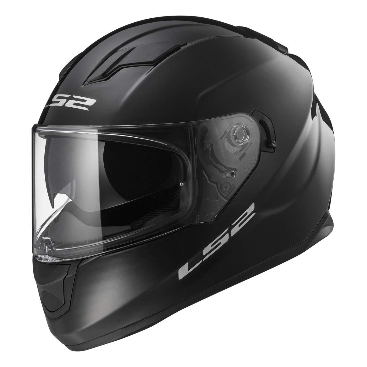 LS2 Helmets Full Face Stream Evo Street Helmet (Gloss Black - X-Small)