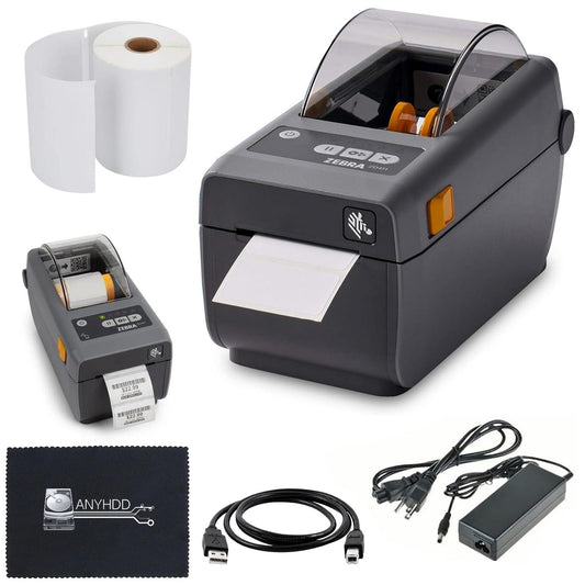 Zebra Label Printer ZD411 ZD4A022-D01M00EZ - Direct Thermal Label Printer w/USB