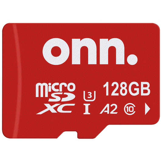 onn. 128 GB microSDXC U3 Memory Card for Nintendo Switch