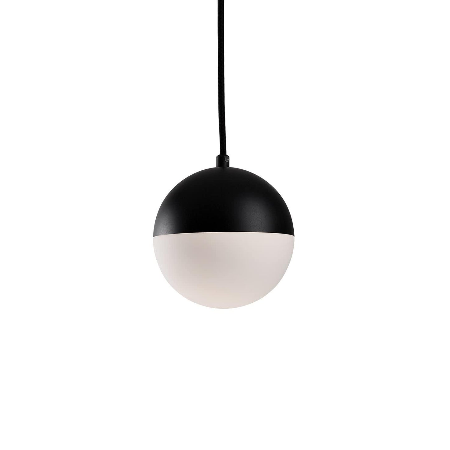 Kuzco Lighting Monae - 13W LED Pendant-6 Inches Tall and 6 Inches Wide-Black Finish -Traditional Installation