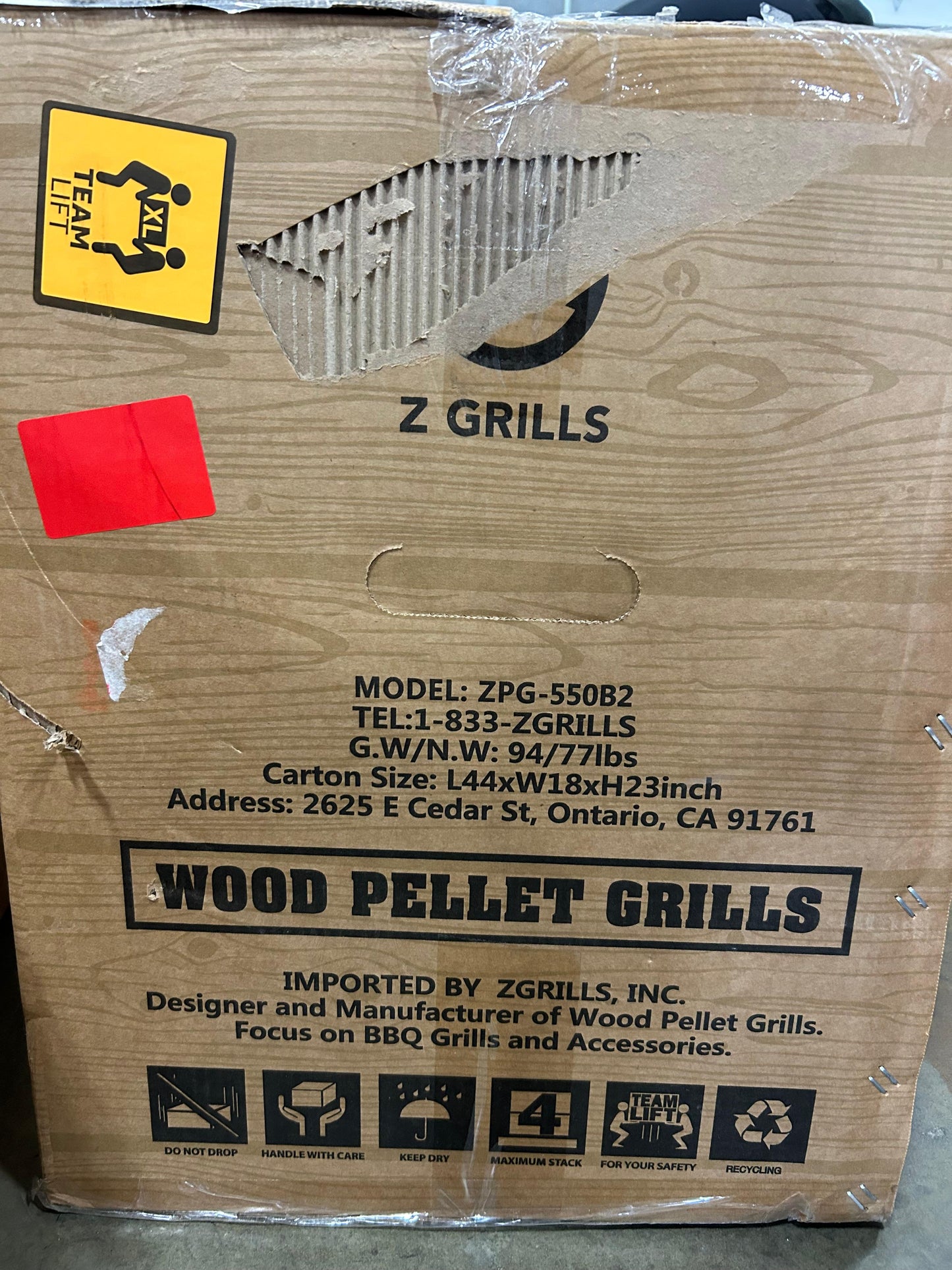 Z Grills ZPG-550B2 Smoke Engine Pellet Grill