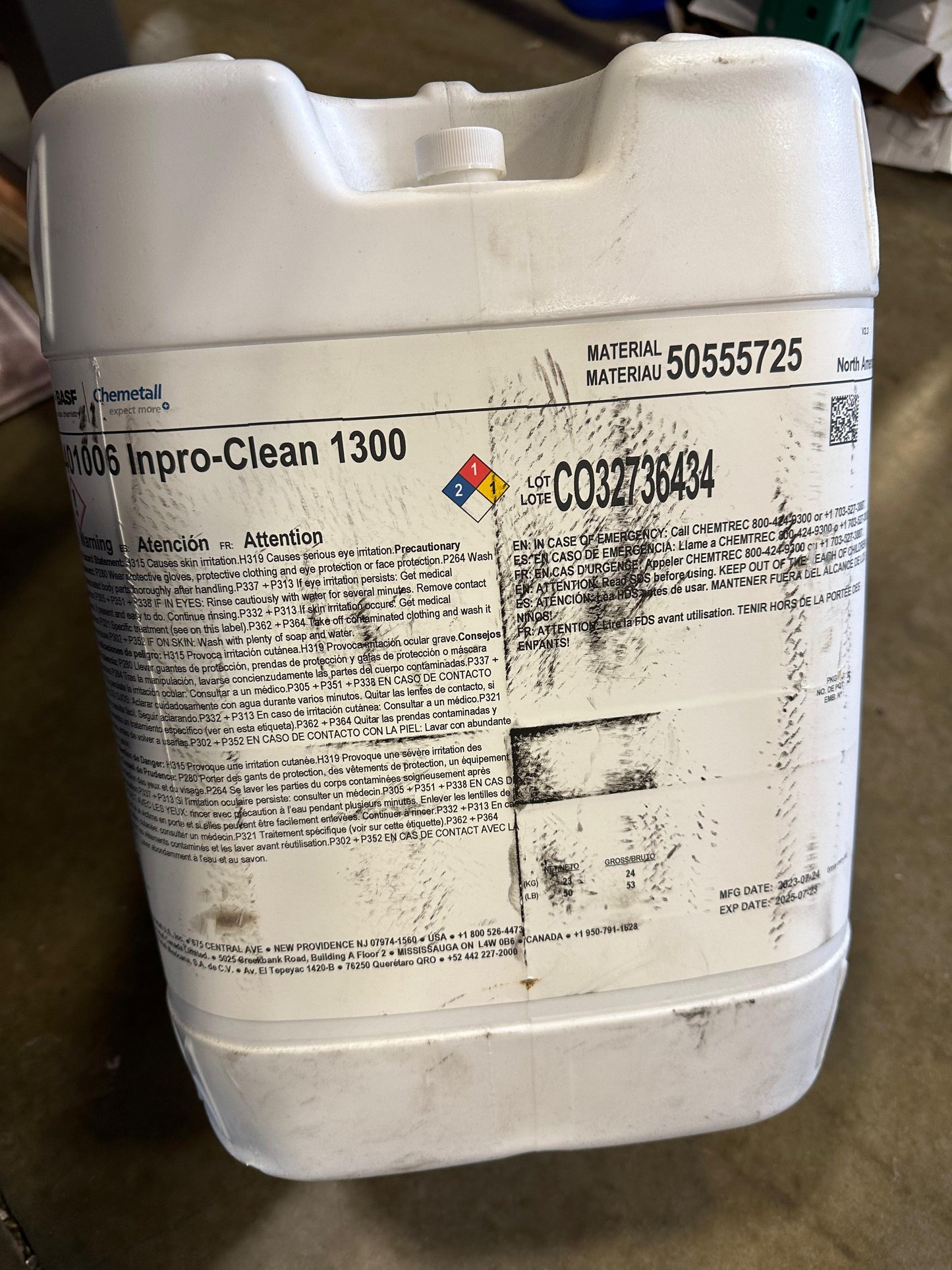 INPRO CLEAN 1300 5 GAL PAIL