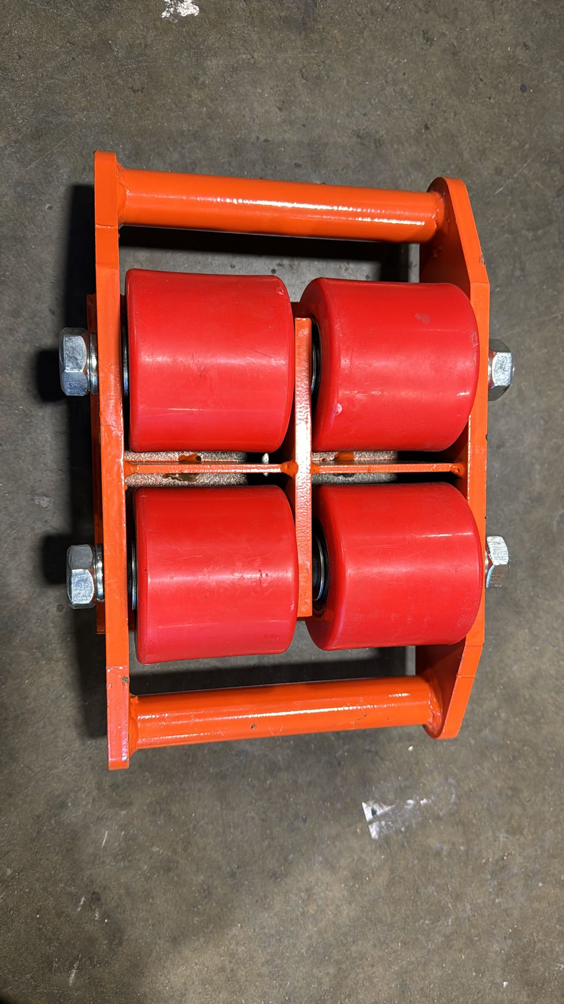 Best Answer Machine Roller, Red, Working Load 4 T, 1 Unit, Low Floor Chill Roller, Test Load, 6 T, Speed Roller, Heavy Objects, Moving, Transportation, Dolly