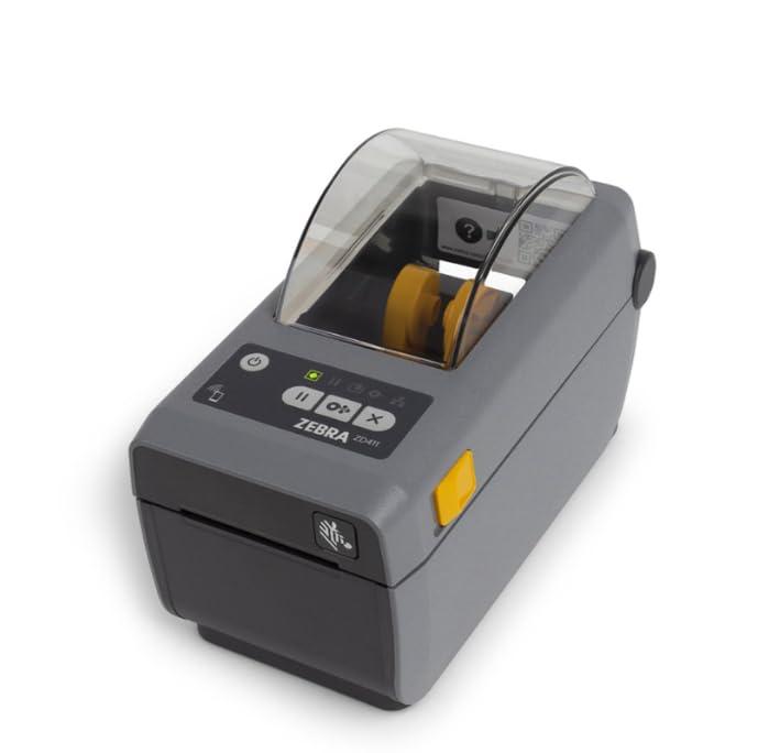 Zebra ZD411 Printer, Direct Thermal, 203DPI, USB, USB Host, Modular Connectivity Slot, BTLE5, EZPL, ZD4A022-D01M00EZ (Zebra ZD410 Replacement)