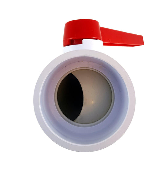 PVC COMPACT BALL VALVE 4" - Socket - Sanipro