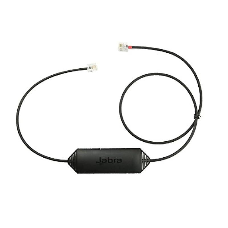 Jabra 14201-43 Link Electronic Hook Switch Adapter Black