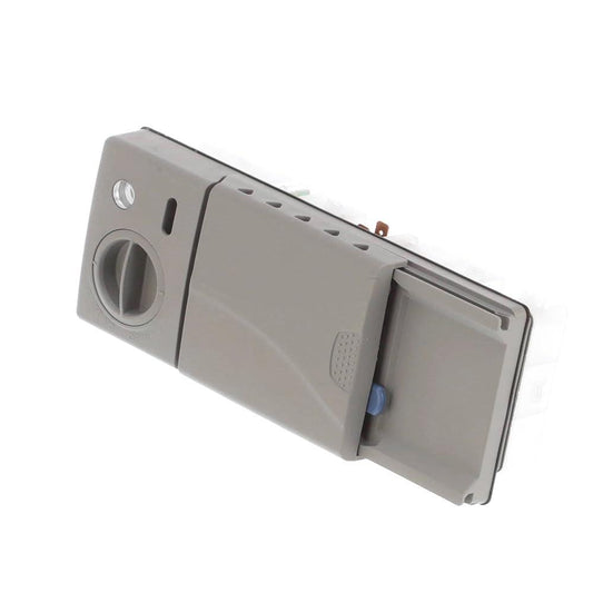 DD59-01002A Dishwasher Detergent & Rinse Aid Dispenser Assembly (OEM) 7.7 * 3.3 * 2.2 in - Compatible Replacement With Samsung Dishwasher Parts