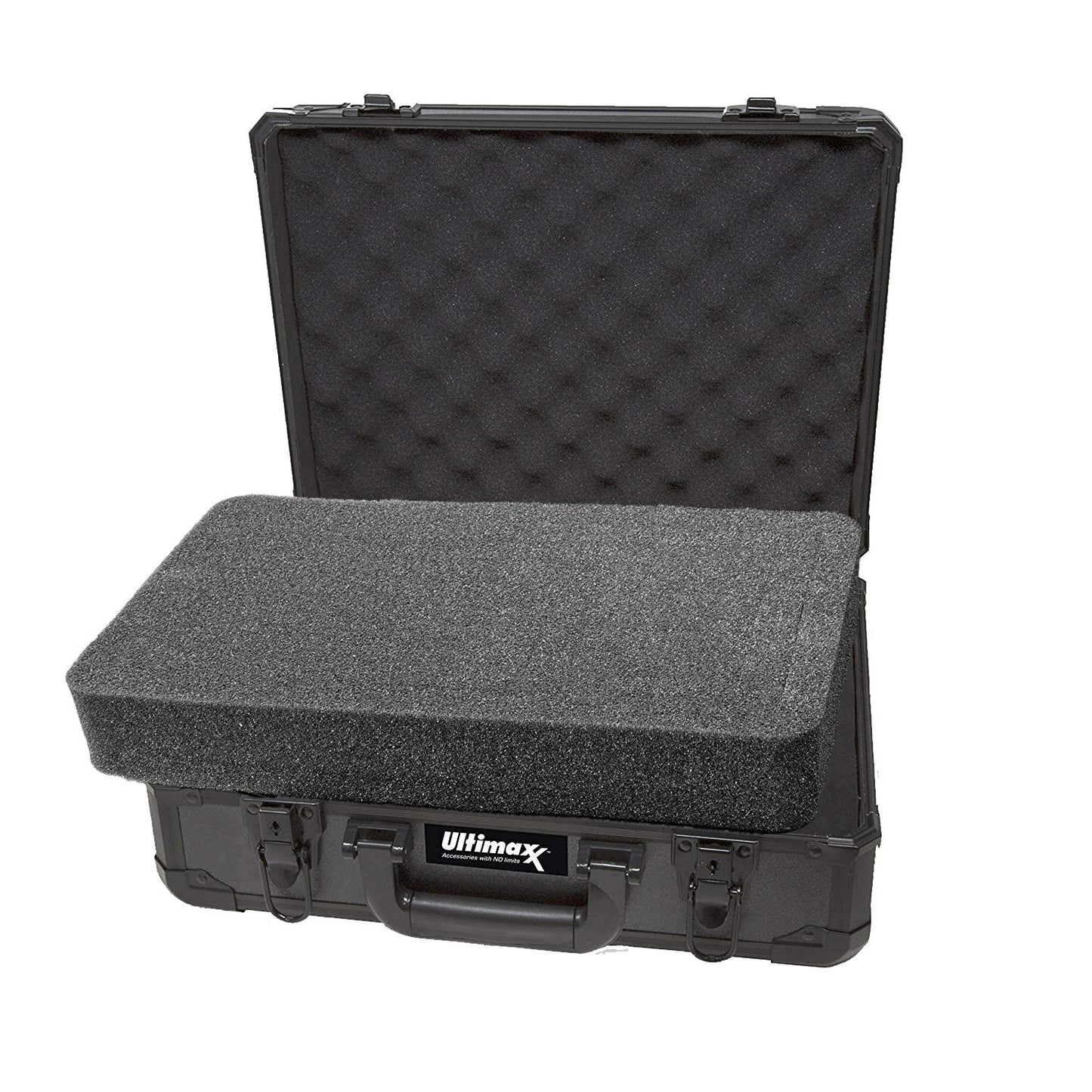 Ultimaxx Aluminum-Framed Lockable Hard Gadget Case - For Use with Cameras, Drones, Surveying Equipment, Fishing Gear, Diving Equipment and So Much More