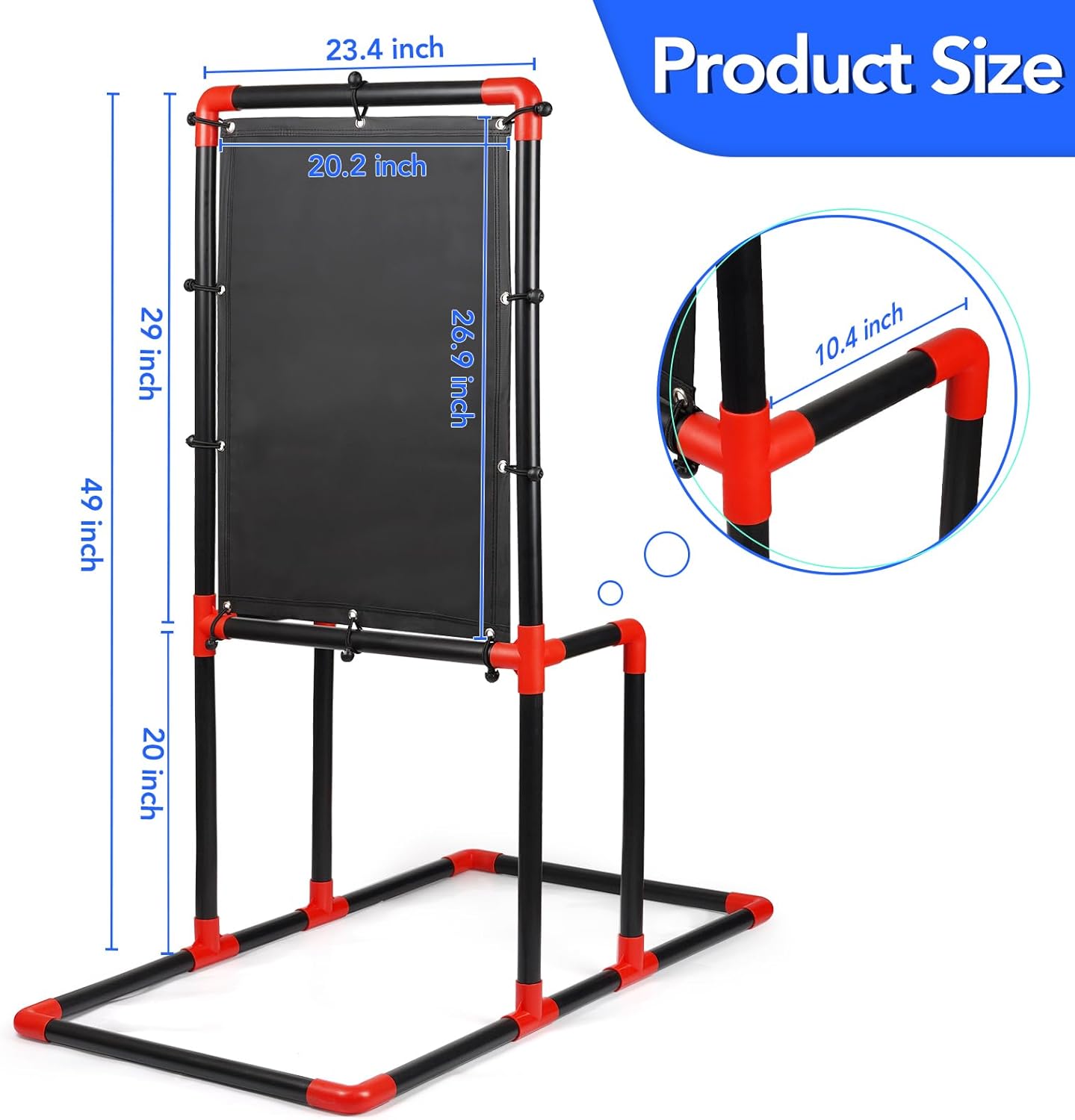 Lilithye Strike Zone Target for Blitzball Outdoor, Blitzball Strike Target