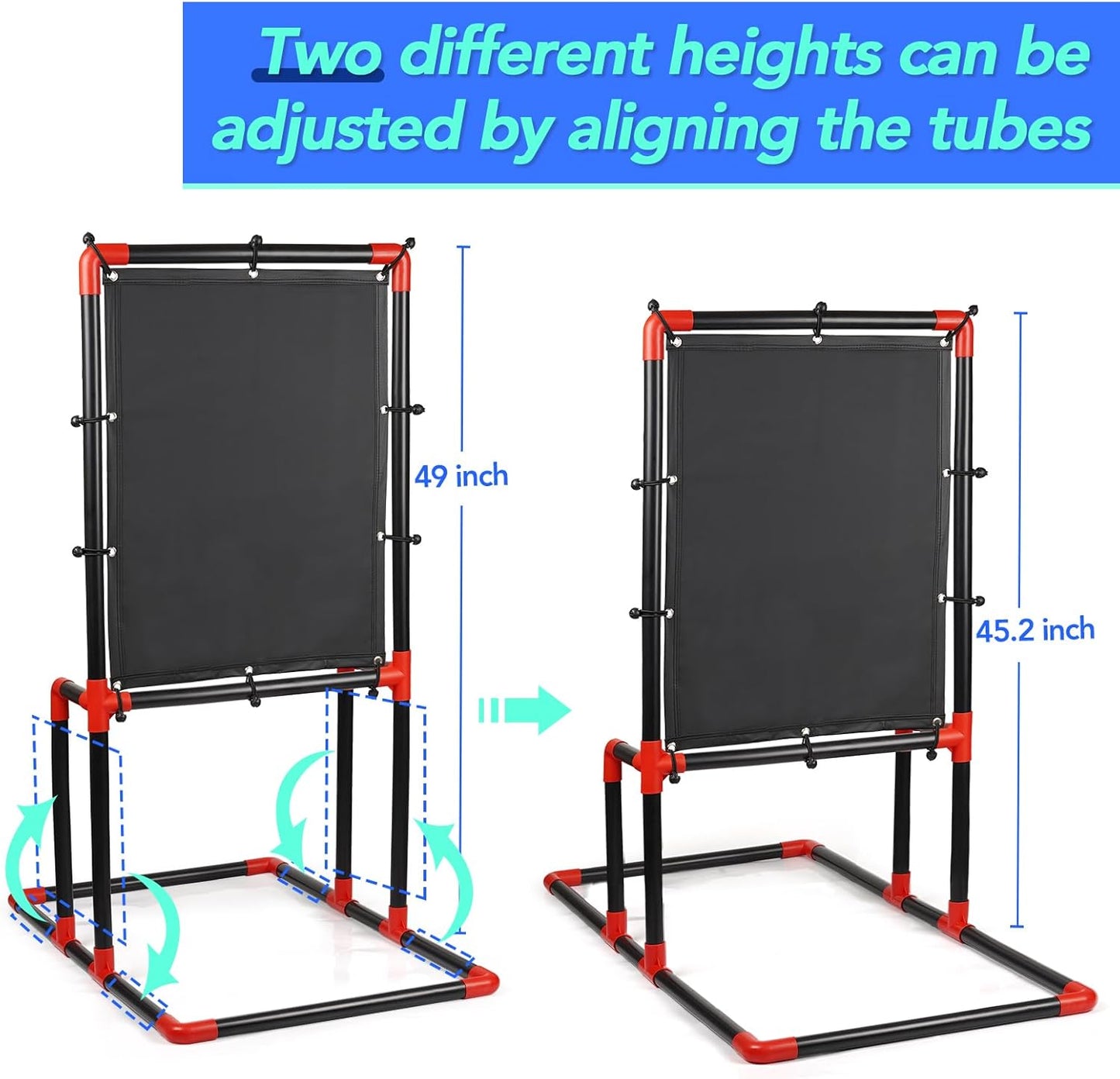 Lilithye Strike Zone Target for Blitzball Outdoor, Blitzball Strike Target