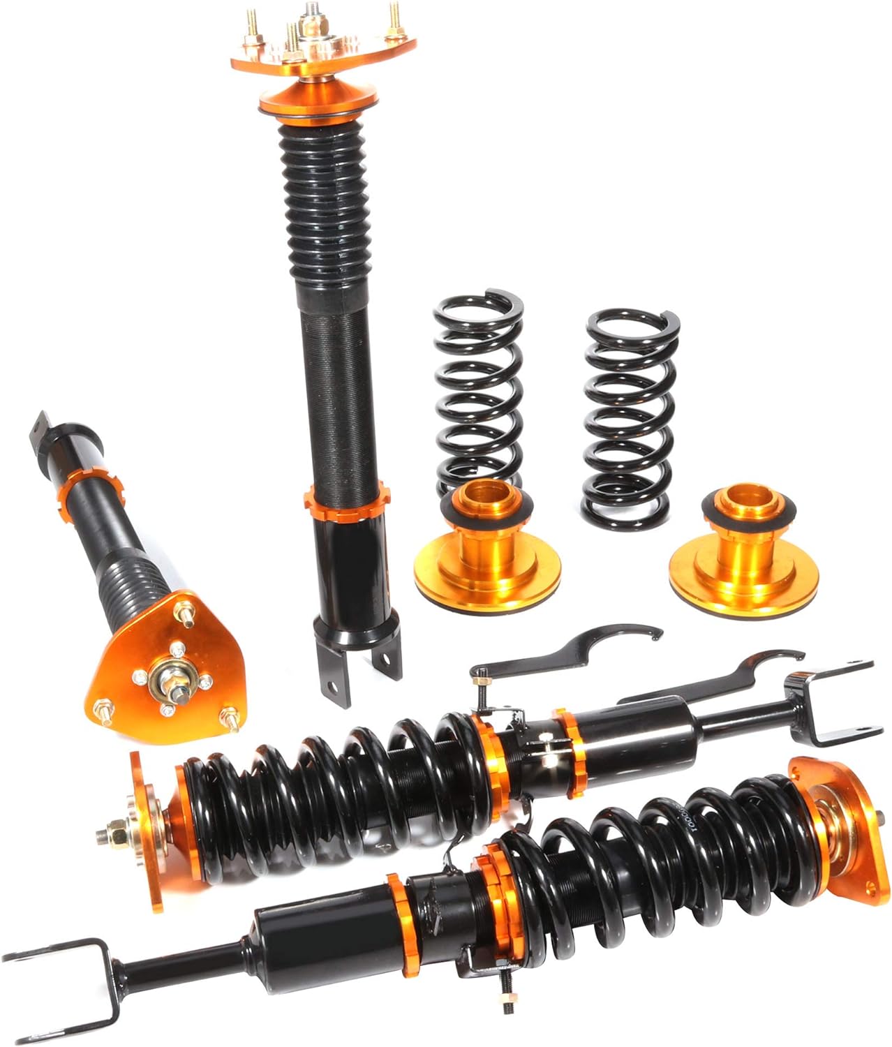 Full Set Coilover Suspension Kit For (2003-09) Nissan 350z and (2003-08) Infiniti G35 (coupe only) PN#110061-5206-1335275741 NEW OPEN BOX